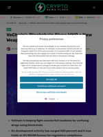 VeChain’s Blockchain Gives WHO a New Weapon Against Counterfeit Drugs - Crypto News Flash