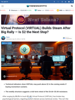 Virtual Protocol (VIRTUAL) Builds Steam After Big Rally — Is $2 the Next Stop? - TheNewsCrypto
