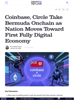 Coinbase, Circle Take Bermuda Onchain as Nation Moves Toward First Fully Digital Economy
