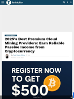 2025’s Best Premium Cloud Mining Providers: Earn Reliable Passive Income from Cryptocurrency - TechBullion