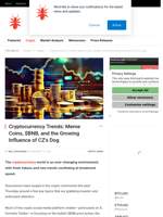 Cryptocurrency Trends: Meme Coins, $BNB, and the Growing Influence of CZ’s Dog - NullTX