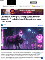 Lightchain AI Keeps Gaining Exposure While Dogecoin Trends Fade and Meme Coins Lose Their Spark