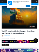 WazirX Gets Nod From Singapore: Way Clear For User Crypto