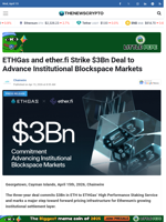 ETHGas and ether.fi Strike $3Bn Deal to Advance Institutional Blockspace Markets - TheNewsCrypto