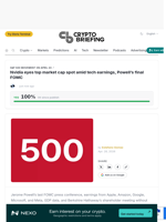 Nvidia eyes top market cap spot amid tech earnings, Powell's final FOMC