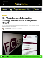 UK FCA Advances Tokenization Strategy to Boost Asset Management Growth - CoinCentral