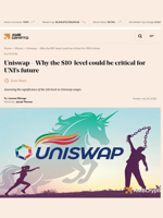 Uniswap - Why the $10-level could be critical for UNI’s future - AMBCrypto