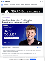 Why Major Enterprises Are Choosing Decentralized Network Over AWS - BeInCrypto