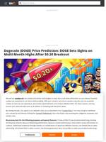 Dogecoin (DOGE) Price Prediction: DOGE Sets Sights on Multi-Month Highs After $0.20 Breakout - Brave New Coin
