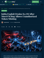 Initia Exploit Drains $2.7M After MoveVM Bug Allows Unauthorized Token Minting - Crypto Daily
