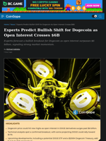 Experts Predict Bullish Shift for Dogecoin as Open Interest Crosses $6B