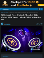Pi Network Price Outlook Ahead of This Week’s 82M Token Unlock: What’s Next for Pi?
