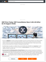 XRP Price Today: XRP Consolidates Near 2.20-2.30 After $2.16 Support Holds - Brave New Coin