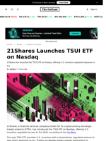 21Shares Launches TSUI ETF on Nasdaq - 