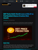 DOT Tests Multi-Month Lows at $2.27 as Fed Hawkish Stance Crushes Risk Assets - Blockchain.News