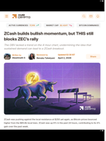 ZCash builds bullish momentum, but THIS still blocks ZEC’s rally - AMBCrypto
