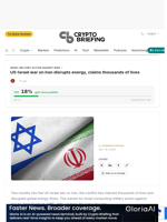 US-Israel war on Iran disrupts energy, claims thousands of lives