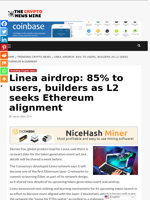 Linea airdrop: 85% to users, builders as L2 seeks Ethereum alignment - The Crypto News Wire