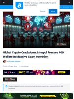 Global Crypto Crackdown: Interpol Freezes 400 Wallets In Massive Scam Operation | Bitcoinist.com