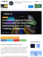 PrimeXBT Expands Crypto Futures with 101 New Coins, Delivering Best-in-Class Trading Conditions | Live Bitcoin News