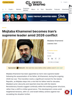 Mojtaba Khamenei becomes Iran's supreme leader amid 2026 conflict