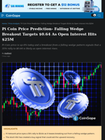 Pi Coin Price Prediction- Falling Wedge Breakout Targets $0.64 As Open Interest Hits $25M