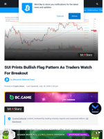 SUI Prints Bullish Flag Pattern As Traders Watch For Breakout