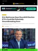 Eric Balchunas Says Roundhill Election ETFs Could Be Potentially Groundbreaking Soon