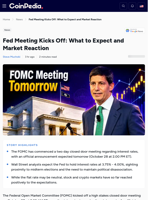 Fed Meeting Kicks Off: What to Expect and Market Reaction