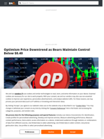 Optimism Price Downtrend as Bears Maintain Control Below $0.40 - Brave New Coin