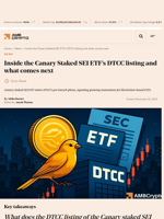 Inside the Canary Staked SEI ETF’s DTCC listing and what comes next - AMBCrypto