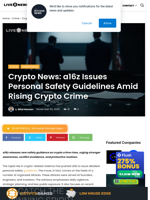 Crypto News: a16z Issues Personal Safety Guidelines Amid Rising Crypto Crime | Live Bitcoin News