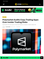 Polymarket Audits Copy Trading Apps Over Insider Trading Risks