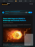 Paxos Adds Dogecoin (DOGE) to Brokerage and Custody Platform - Blockchain.News