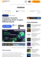 Casinok Unveils Lightning Fast Crypto Withdrawals – Press release Bitcoin News