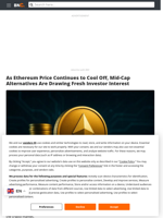 As Ethereum Price Continues to Cool Off, Mid-Cap
Alternatives Are Drawing Fresh Investor Interest