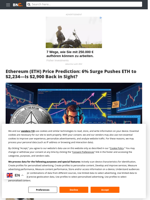 Ethereum (ETH) Price Prediction: 6% Surge Pushes ETH to $2,234—Is $2,900 Back in Sight? - Brave New Coin