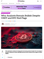 Why Analysts Remain Bullish Despite USDT and BTC Red Flags