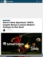 Spartans 300% Combo Crushes Stake Sportsbook Limits