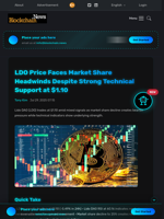LDO Price Faces Market Share Headwinds Despite Strong Technical Support at $1.10 - Blockchain.News