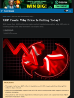 XRP Crash: Why Price Is Falling Today?