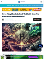 Three-Way Bitcoin Outlook Tied To US–Iran War—Which Case Is Most Realistic?