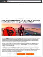 TRON (TRX) Price Prediction: Can TRX Break Its Multi-Year Trendline Resistance and Spark a New Bull Run? - Brave New Coin