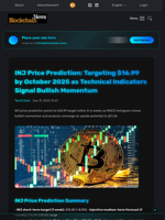 INJ Price Prediction: Targeting $16.99 by October 2025 as Technical Indicators Signal Bullish Momentum - Blockchain.News