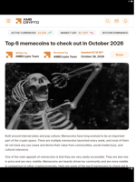 Top 6 memecoins to check out in October 2026 - AMBCrypto