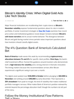 Bitcoin's Identity Crisis: When Digital Gold Acts Like Tech Stocks - Visionary Financial