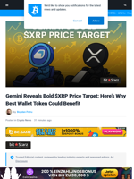 Ripple on the Rise? Gemini Reveals Bold $XRP Price Target