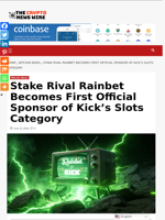 Stake Rival Rainbet Becomes First Official Sponsor of Kick’s Slots Category - The Crypto News Wire