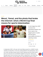 Messi, Yamal, and the photo that broke the internet: what a World Cup final means for sports tokenization