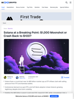 Solana at $80B Market Cap: ETF Inflows vs. FTX Selling Pressure